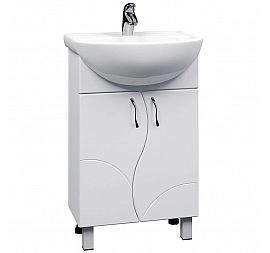 Тумба с умывальником Vigo Alessandro 4-550 55 см белая