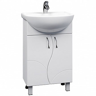 Тумба с умывальником Vigo Alessandro 4-550 55 см белая