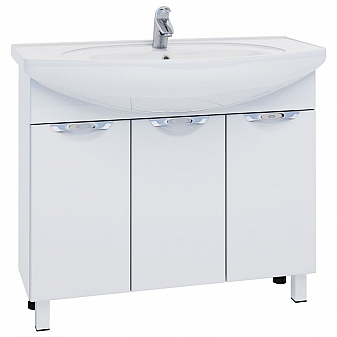 Тумба с умывальником Vigo Callao 1000 105 см 2 дверцы 2 ящика