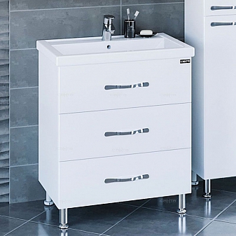 Тумба с умывальником Санта Виктория 700124N 70 см