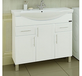 Тумба с умывальником Санта Дублин 223013 95 см