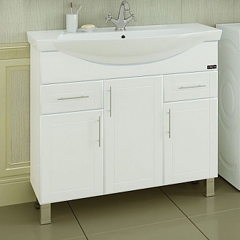 Тумба с умывальником Санта Дублин 223013 95 см