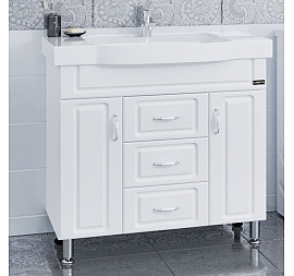 Тумба с умывальником Санта Монарх 700207 90 см