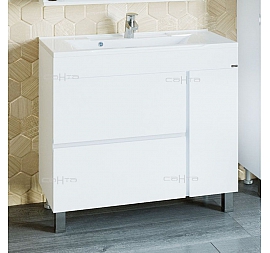 Тумба с умывальником Санта Марс 700252 90 см