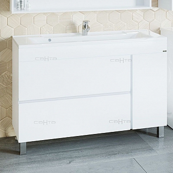 Тумба с умывальником Санта Марс 700254 120 см