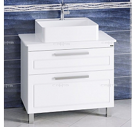 Тумба с умывальником Санта Нептун 230008н 90 см