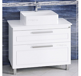 Тумба с умывальником Санта Нептун 230009н 100 см
