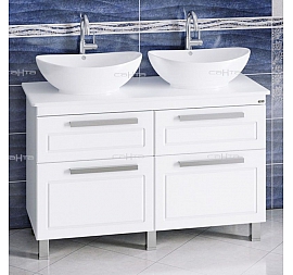 Тумба с умывальником Санта Нептун 230010 120 см