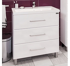 Тумба с умывальником Санта Омега 207006 80 см