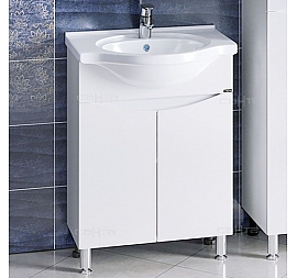 Тумба с умывальником Санта Сатурн 700227 60 см