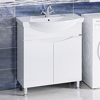 Тумба с умывальником Санта Сатурн 700228 75 см