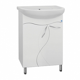 Тумба с умывальником Style Line Амелия 65 см