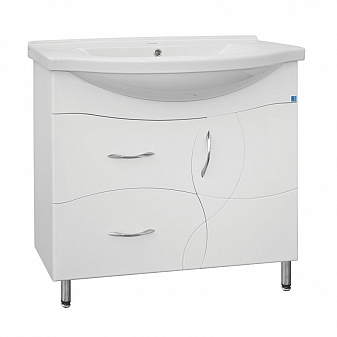 Тумба с умывальником Style Line Амелия 90 см