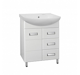 Тумба с умывальником Style Line Ирис 65 см