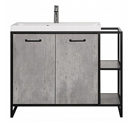 Тумба с умывальником Style Line Лофт 80/100 L