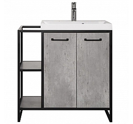 Тумба с умывальником Style Line Лофт 60/80 R