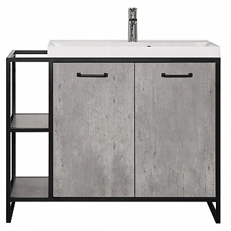 Тумба с умывальником Style Line Лофт 80/100 R