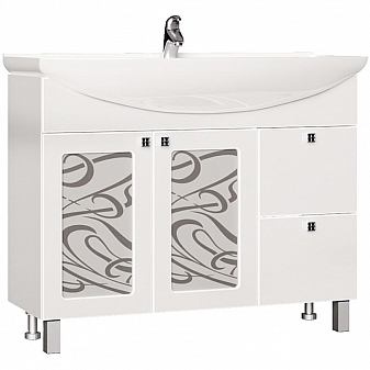 Тумба с умывальником Vigo Provans 2-1050 105 см