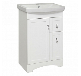 Тумба с умывальником Runo Мерида 55 см