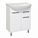 Тумба с умывальником Runo Комфорт 00-00000736 60 см белый с 1 ящиком