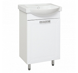 Тумба с умывальником Runo Монро 00-00000456 50 см белый