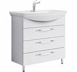 Тумба с умывальником Aqwella Classic Аллегро Agr.01.08/3 85 см