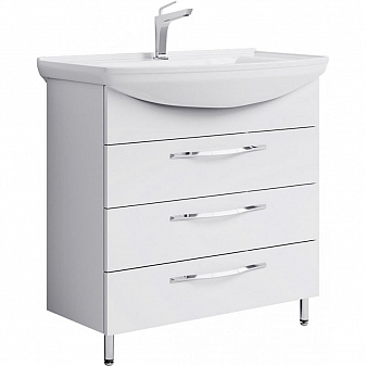 Тумба с умывальником Aqwella Classic Аллегро Agr.01.08/3 85 см