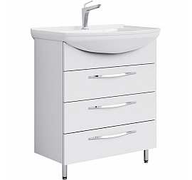 Тумба с умывальником Aqwella Classic Аллегро Agr.01.07/3 75 см