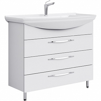 Тумба с умывальником Aqwella Classic Аллегро Agr.01.10/3 105 см