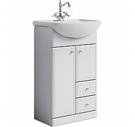 Тумба с умывальником Aqwella Classic Барселона Ba.01.05/2 55 см