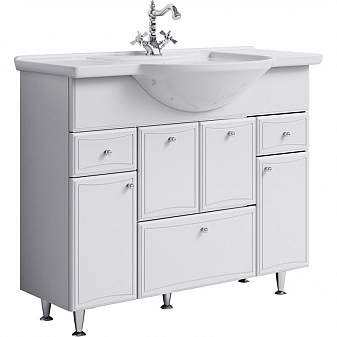 Тумба с умывальником Aqwella Classic Барселона BA0110K 105 см