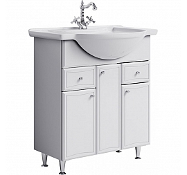 Тумба с умывальником Aqwella Classic Барселона Люкс BA0107K 75 см