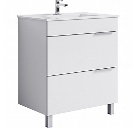 Тумба с умывальником Aqwella Classic Бриг Br.01.07/2/W 75 см белая