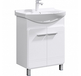 Тумба с умывальником Aqwella Classic Корсика Kor.01.06 65 см белая