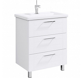 Тумба с умывальником Aqwella Classic Манчестер MAN01073 70 см белая