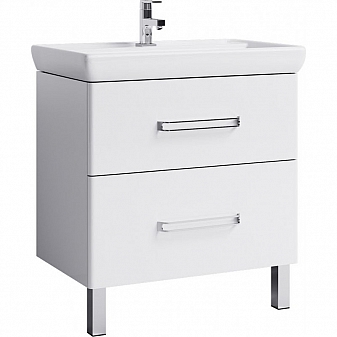 Тумба с умывальником Aqwella Classic Нео Neo.01.08 80 см белый