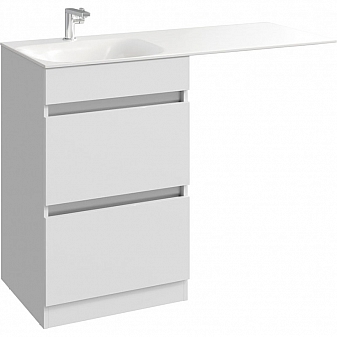 Тумба с умывальником Aqwella Classic Форма FOR01052 115 см белый