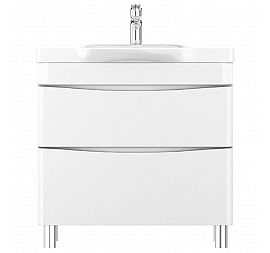 Тумба с умывальником AM.PM Like M80FSX0802WG 80 см