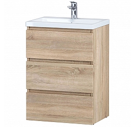 Тумба с умывальником AM.PM Gem S M91FSX0602OF 60 см светлый дуб