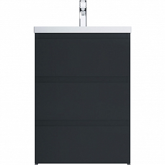 Тумба с умывальником AM.PM Gem S M91FSX0602GM 60 см графит