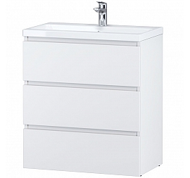 Тумба с умывальником AM.PM Gem S M91FSX0752WG 75 см белый