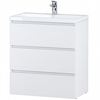 Тумба с умывальником AM.PM Gem S M91FSX0752WG 75 см белый