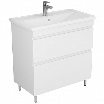 Тумба с умывальником Uncoria Арно 80 см белая