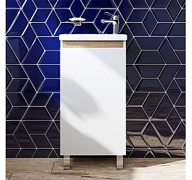 Тумба с умывальником AM.PM X-Joy M85AFSX0451WG 45 см