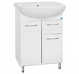 Тумба с умывальником Style Line Эко Стандарт №11 65 см 1 ящик