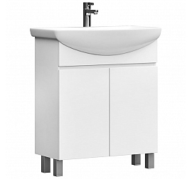 Тумба с умывальником Vigo Wing 700-2-0 tn.WIN.BAL.70.2D.W 70 см