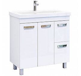 Тумба с умывальником Vigo Plaza 2-800 tn.PLA.MIR.80.2D.2Y 80 см