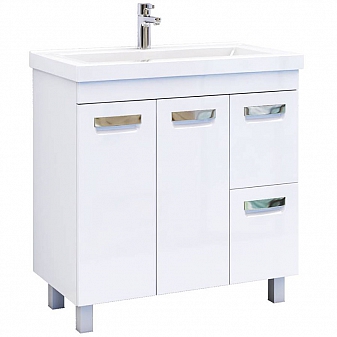 Тумба с умывальником Vigo Plaza 2-800 tn.PLA.MIR.80.2D.2Y 80 см