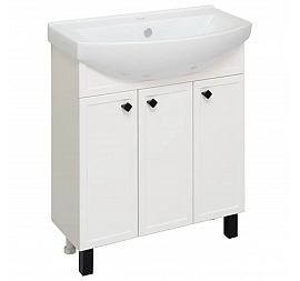 Тумба с умывальником Runo Римини 00-00001255 75 см