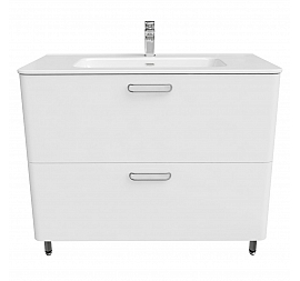 Тумба с умывальником Iddis Brick BRI10WFi95K 100 см